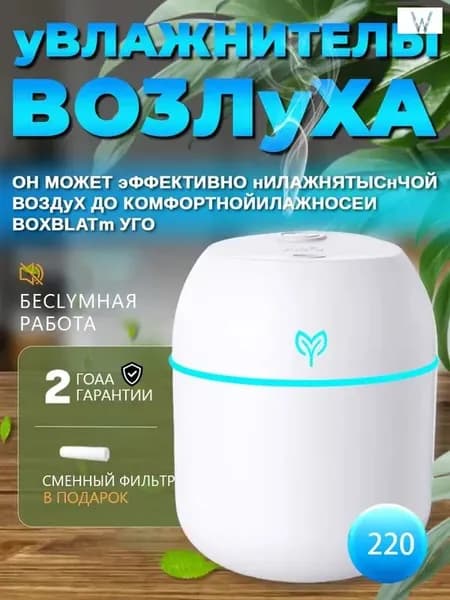 Увлажнитель воздуха JSQG-001, зеркальный