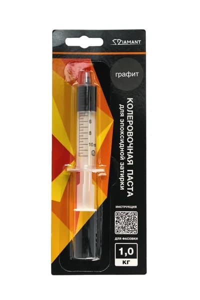 Колеровочная паста для эпоксидной затирке 1кг Графит 4гр