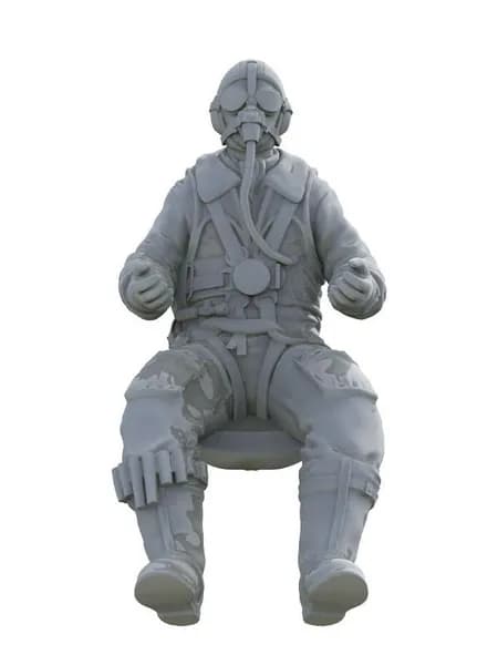 LYMODEL-SS SSPR32500A 1/32 Немецкие пилоты Второй мировой войны для самолетов AR-196