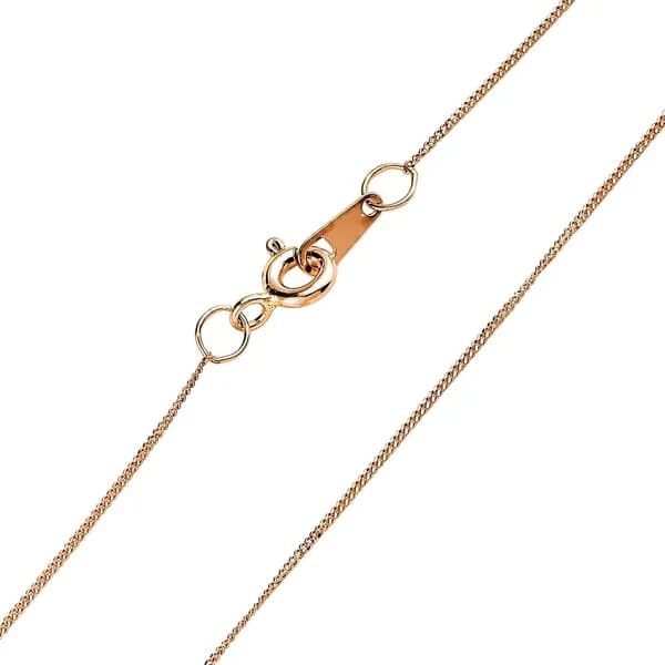 Цепь панцирь из красного золота 585 пробы 585GOLD