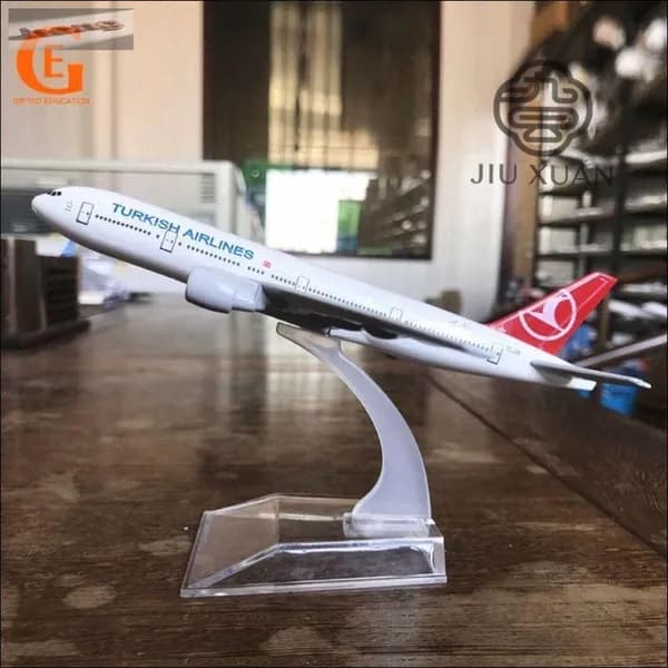 Турецкие Авиалинии Боинг 777, Металлическая Модель Самолета, Turkish Airlines B777