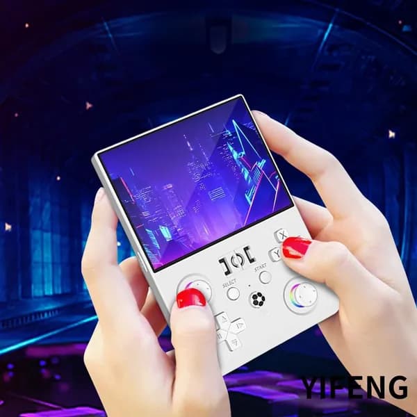 Портативная игровая консоль R36MAX2, 4,5 IPS, 128 ГБ встроенной памяти