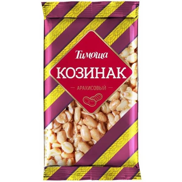 Козинак "Тимоша" Арахисовый 8шт 170г.