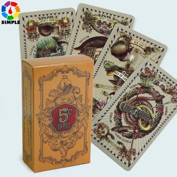 The 5-Cent Tarot Таро 5 центов, 2-е издание, автор Мадам Клара Таро.