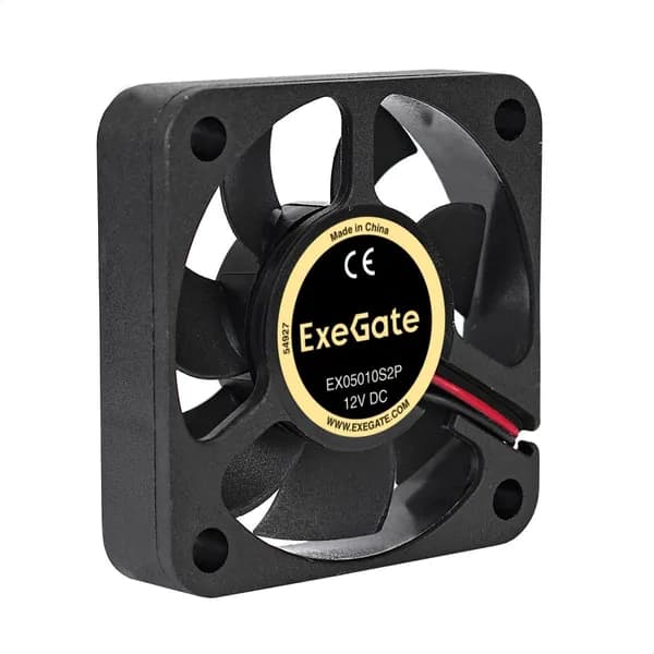 Кулер в корпус ExeGate EX05010S2P (5000rpm/2pin/подшипник скольжения)