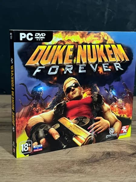 Duke Nukem Forever / Винтажный диск с игрой для ПК, без кода, для декора