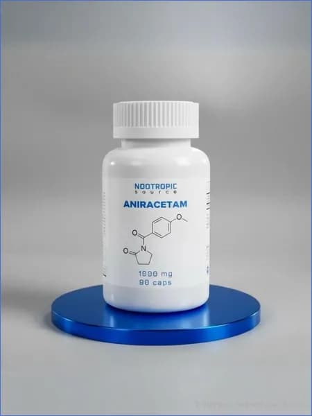 Анирацетам Aniracetam 1000 мг 90 капсул Nootropic Source 30