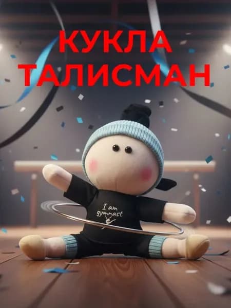 Кукла талисман сувенир для гимнастики