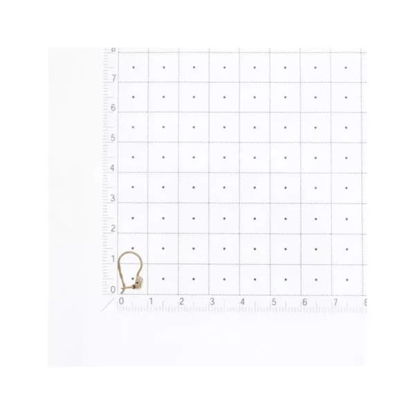 Серьги детские с фианитом из золота