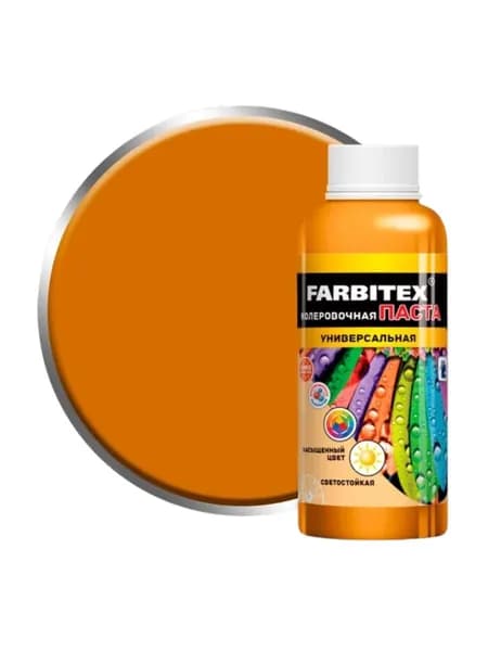 FARBITEX Колер Апельсиновый 100 мл
