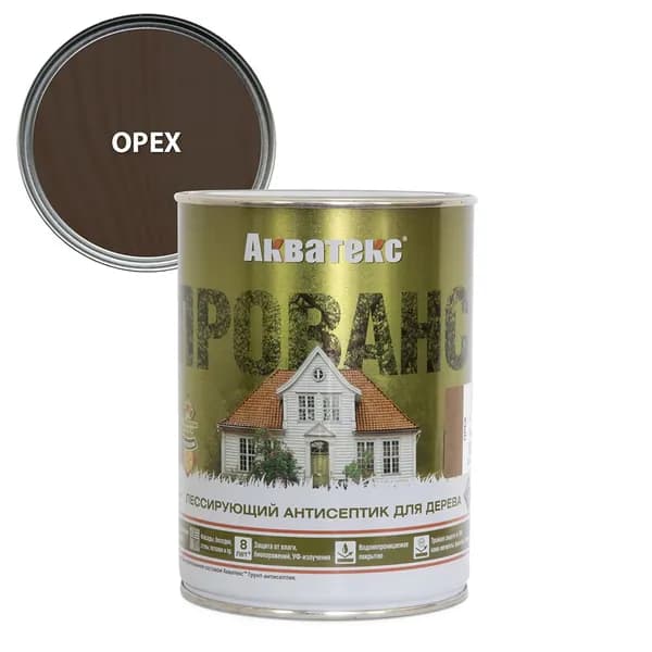 Пропитка декоративно-защитная, алкидная орех 0,75 л