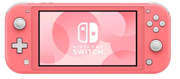 Игровая консоль Nintendo Switch Lite, коралловый, розовый