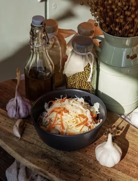КАПУСТА КВАШЕНАЯ, с хреном