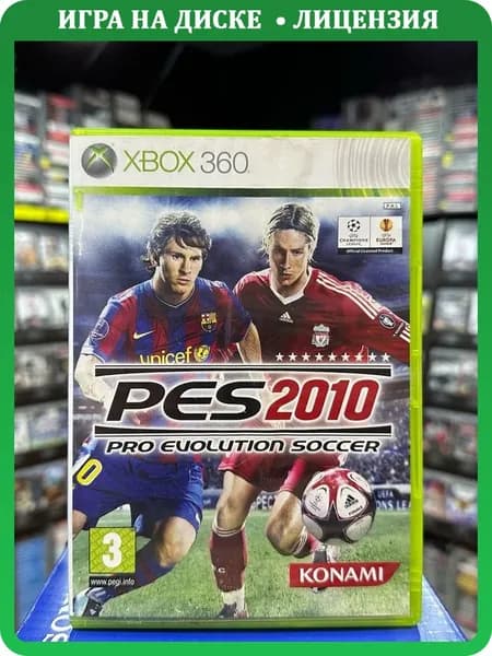 Игра PES 2010 (Xbox 360) (Box)