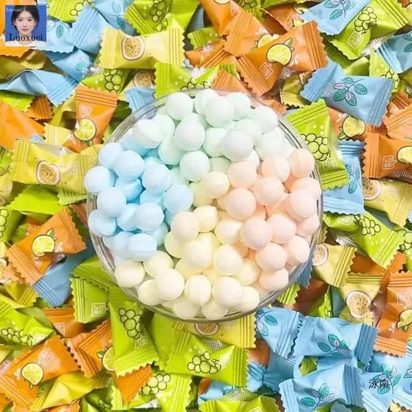 Bulk Sugar Free Vitamin C Mints 250 г Смешанный фруктовый вкус Свежее дыхание