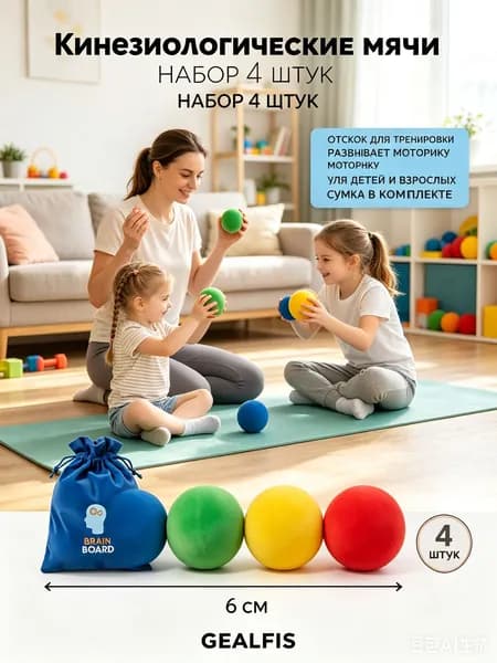 Спортивный массажный мяч