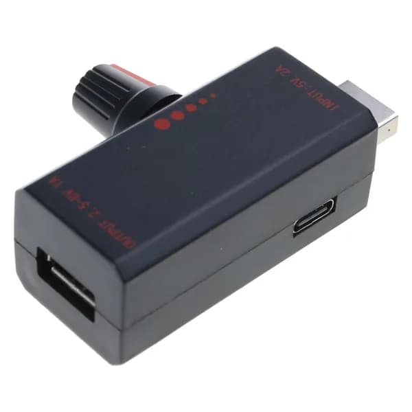 вентилятор Регулятор скорости USB-вентилятора мощностью 5 Вт, Бесступенчатая ручка 66 мм / 2,6 дюйма, разноцветный