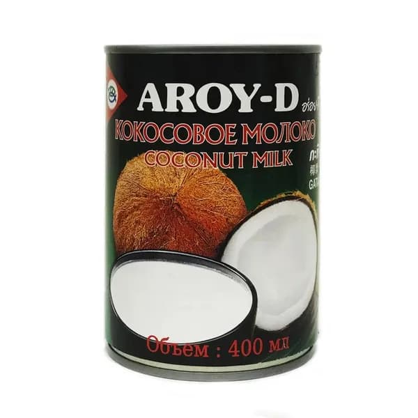 Молоко кокосовое Aroy-D 60% 17%, 400 г. Таиланд