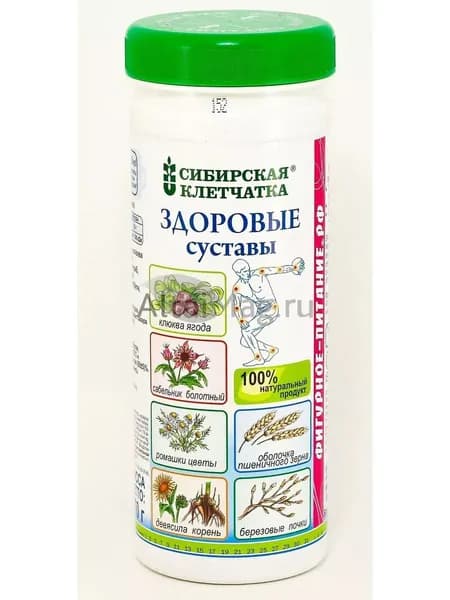 Клетчатка сибирская (здоровые суставы) банка 170г