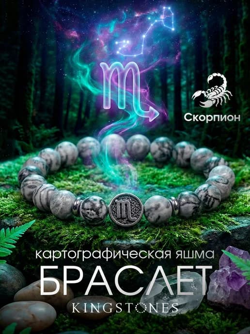 Браслет из натуральных камней на руку