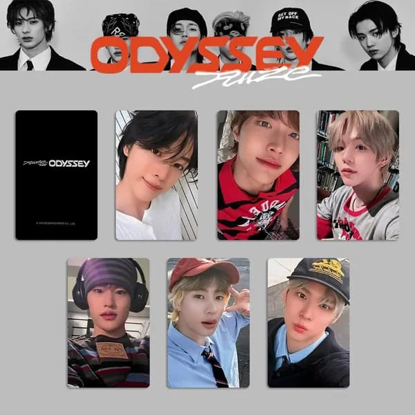 Карточки RIIZE K-pop карточки коллекционные ODYSSEY карты 5.4*8.6cm 6 шт