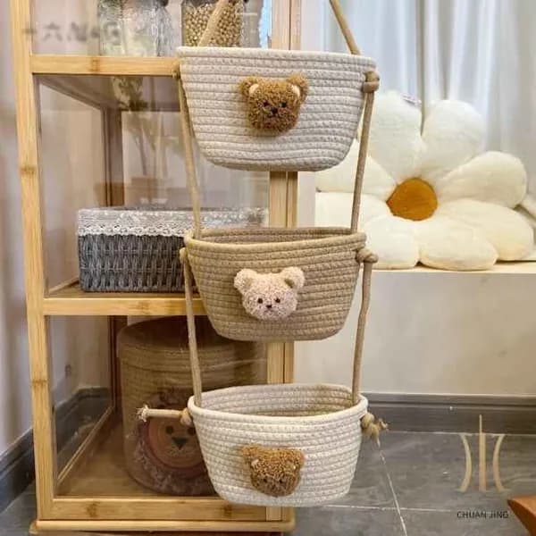 Корзина для игрушек длина 24 см, высота 14 см.