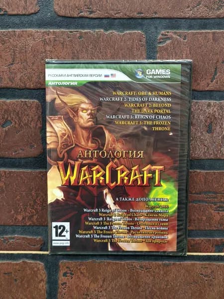 Антология WarCraft. 5в1 + Add-Ons. PC DVD