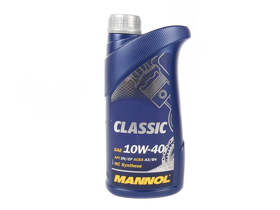 MANNOL Classic 10W-40 Масло моторное, Полусинтетическое, 1 л