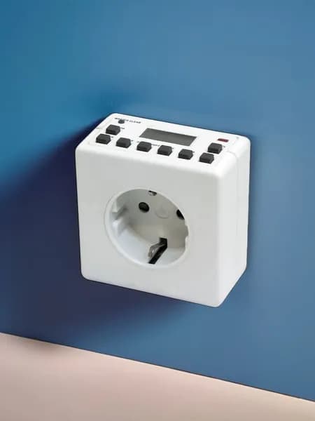 Розетка с таймером Feron TM21 недельная электронная мощность 3500W/16A