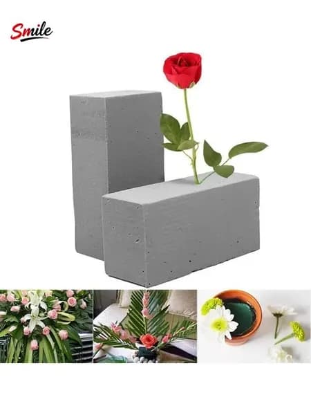 Флористическая губка, губка для цветов, 23*11*7 см, 1шт
