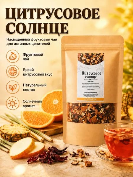 Чай фруктовый "Цитрусовое Солнце"