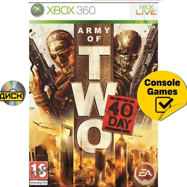 Игра Xbox 360 Army Of Two The 40 Days. (XBox 360