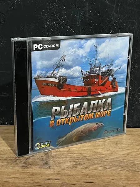 Рыбалка в открытом море (Open Sea Fishing: The Simulation, 2009) / Лицензия, диск с игрой для ПК