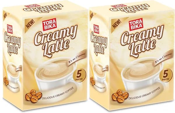 Напиток кофейный ToraBika Creamy Latte (Индонезия) 5 стиков по 30 гр. х 2 шт.