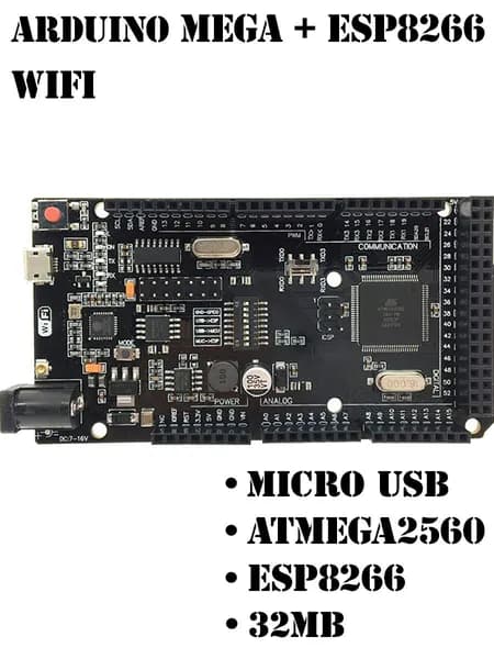 Контроллер Arduino MEGA 2560 WiFi + ESP8266