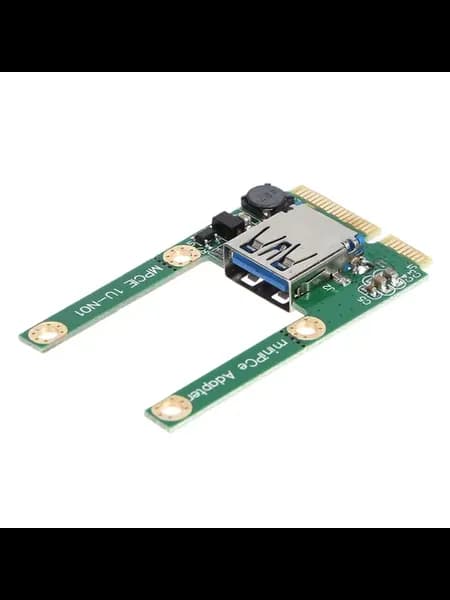 Мини карта PCI-E для USB 3.0 расширения