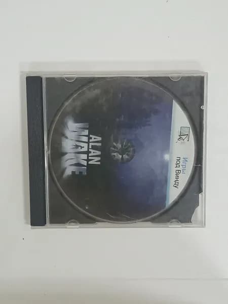 Винтажный диск с игрой для ПК: Alan Wake (CD-ROM, Русская версия)