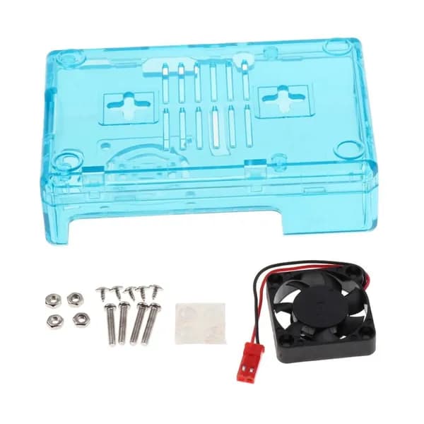 Компьютерный корпус Protective Case Box Shell with Cooling Fan, разноцветный
