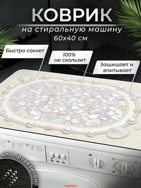 Коврик для ванной 40x60 см