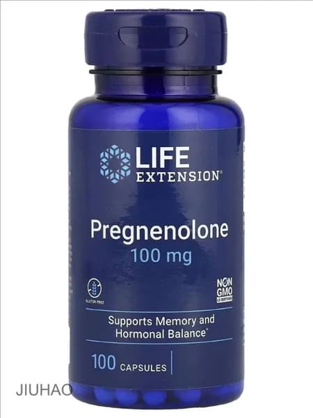 Прегненолон Life Extension Pregnenolone (прекурсор DHEA), 100 мг 100 капсул