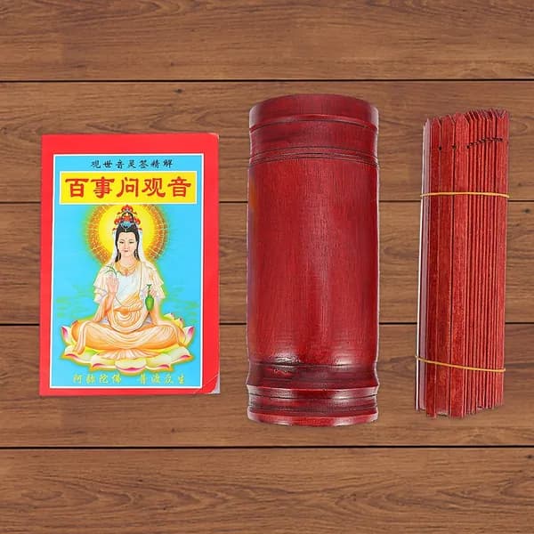 Тематическая буддийская книга для гаданий из бумаги для домашнего использования