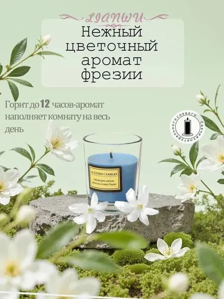 Магические свечи "Аромат апельсин", 1.2 см х 1.2 см