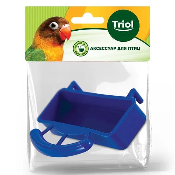 Кормушка TRIOL BR44P для птиц, 90*65*25мм