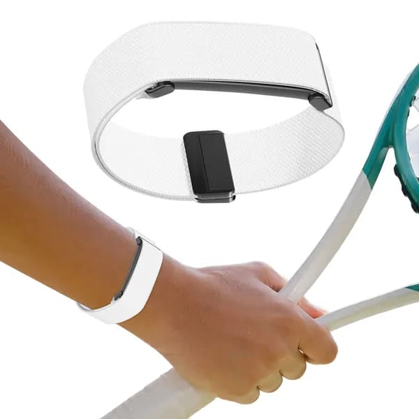 Нейлоновый ремешок для Google Fitbit Air с магнитной застёжкой, белый