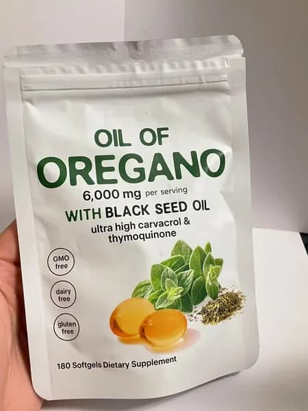 Мягкие капсулы с маслом орегано
