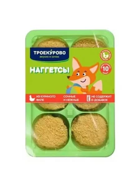 Наггетсы куриные Троекурово охлажденные 350 г