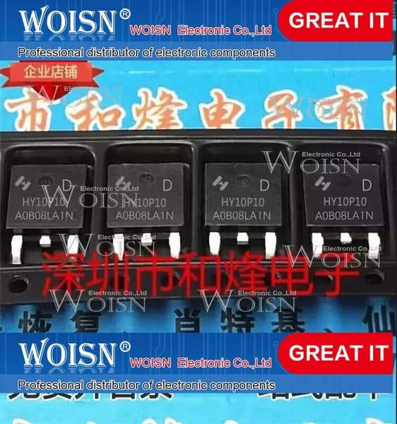 6шт HY10P10D P 100V 10A MOS TO-252 Интегральная схема