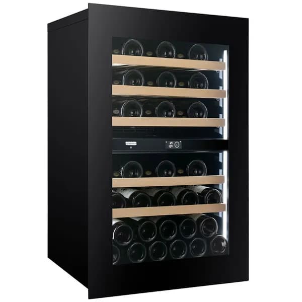 Винный холодильный шкаф Dunavox DVN-44.120DB.TO компрессорный (встраиваемый холодильник для вина на 44 бутылки)