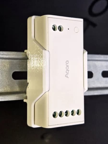 Крепление-держатель для Aqara LED strip driver, 3D печать, (белый)