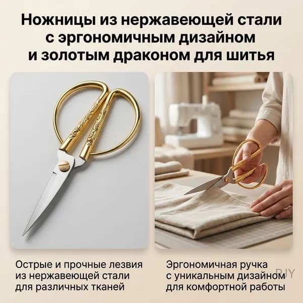 Ножницы 13 см, 1 шт.